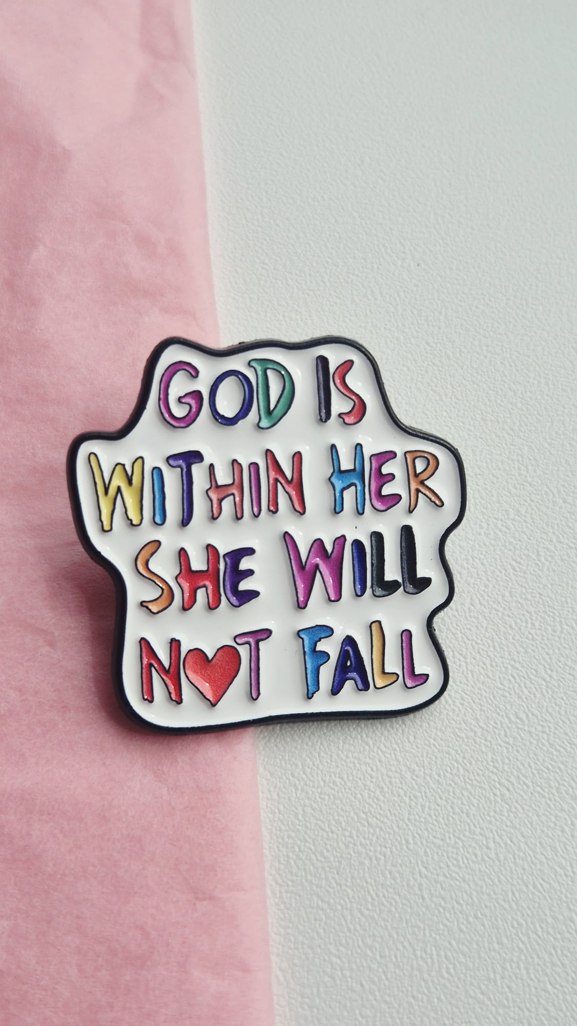 She will not fall